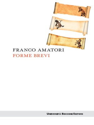cover image of Forme brevi